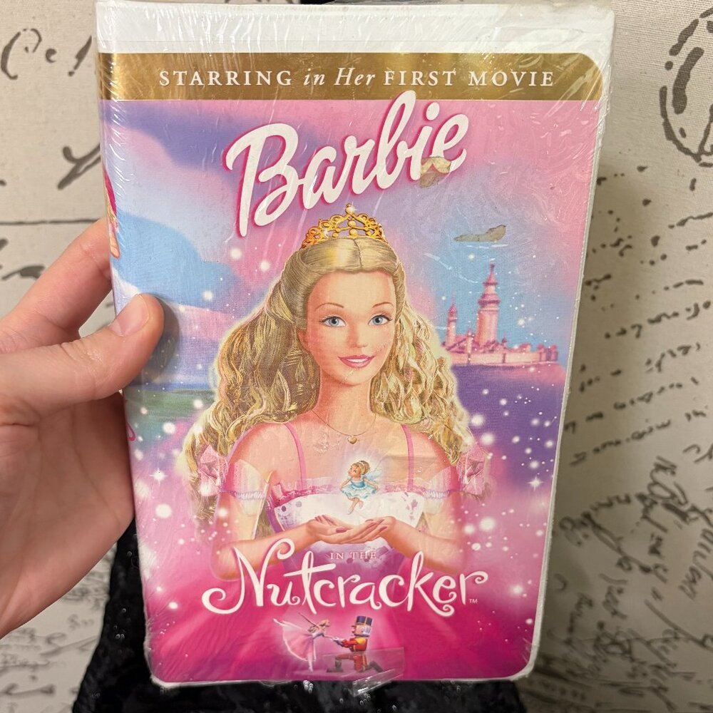 ❌SOLD❌ Y2K NIB Barbie in the Nutcracker 2001 VHS Family Home Entertainment NEW